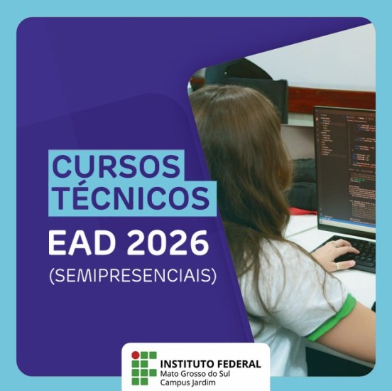 Polo UAB de Bela Vista abre inscrições para curso técnico semipresenciais em Bela Vista