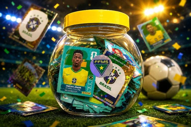 Desafio das Figurinhas da Federação de Futebol mobiliza torcedores em Campo Grande