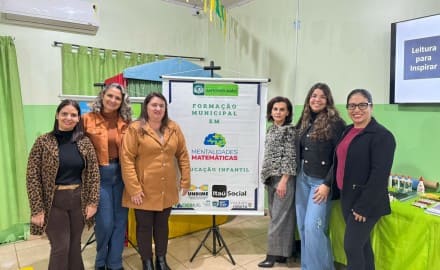 Moldando o Futuro na Base: Professores de Educação Infantil Participam de Formação Estratégica em Antônio João