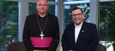Patriarca de Lisboa, Dom Rui Manuel Sousa Valério, realiza visita institucional à Canção Nova, em Cachoeira Paulista (SP)