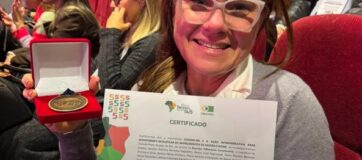 Bela-vistense Patrícia Zanette conquista premiação nacional na 21ª Mostra Brasil, Aqui Tem SUS