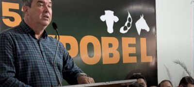 Governador Eduardo Riedel participa da abertura oficial da 54ª Expobel em Bela Vista