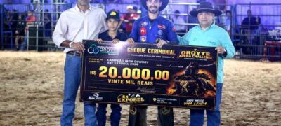 Claudio Oliveira Junior conquista o Iron Cowboy e leva prêmio de R$ 20 mil patrocinado pelo Calcário Oroyte