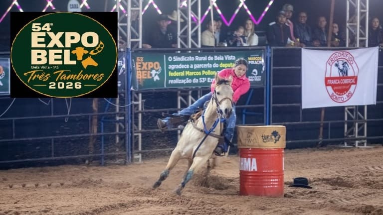 Prova dos Três Tambores reúne 42 competidoras e abre programação esportiva da 54ª Expobel