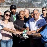 FFMS apresenta etapa de revitalização do gramado do Morenão e reforça parceria com o Governo do Estado
