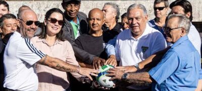 FFMS apresenta etapa de revitalização do gramado do Morenão e reforça parceria com o Governo do Estado