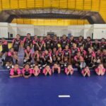 1° festival de voleibol de caracol Projeto Esporte + Escola Participação especial jogo das mães