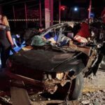 Batida brutal parte poste ao meio e mata jovem de 23 anos no interior