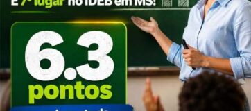 Educação de Caracol dá salto histórico no IDEB 2025 e conquista o 7º lugar em Mato Grosso do Sul
