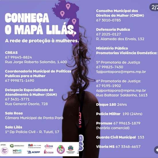Câmara de Ponta Porã integra a Rede de Proteção às Mulheres