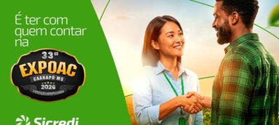 Sicredi Centro-Sul MS/BA estará presente na 33ª EXPOAC com condições especiais para associados