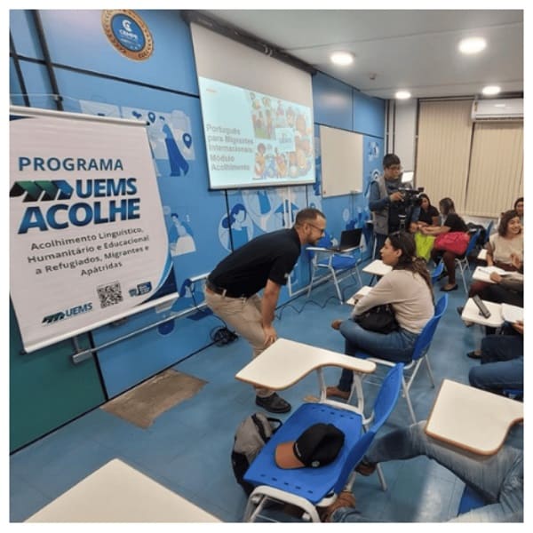 UEMS recebe inscrições de voluntários para ensinarem Português para Migrantes Internacionais