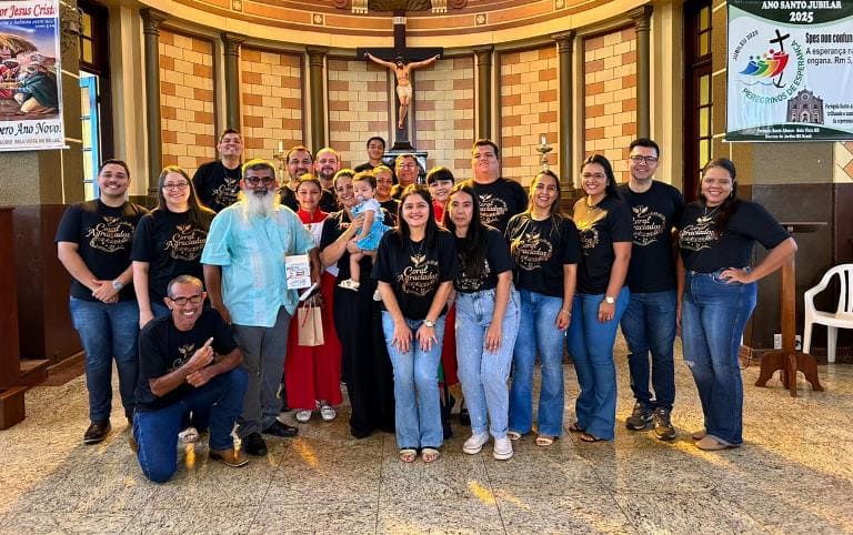 Coral Agraciados fortalece a evangelização e revela novos talentos musicais na Paróquia Santo Afonso