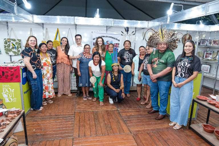 Economia criativa ganha passarela, mercado e novas conexões no Festival de Inverno de Bonito