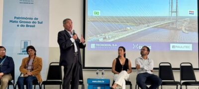 Nelson Cintra apresenta planejamento e obras de Porto Murtinho no IV CINOTENG, na UFMS