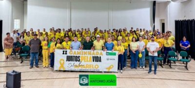 Caminhada “Juntos pela Vida” Mobiliza Antônio João em Defesa da Saúde Mental no Setembro Amarelo