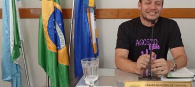 Vereador Marcelo Solaliendres solicita revisão na iluminação pública e pedido especial na Conveniência Aroeira