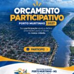 Prefeitura de Porto Murtinho convida população a participar do Orçamento Participativo 2027