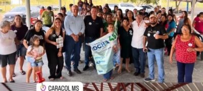 Paulinho Pucheta reúne apoiadores em Caracol para receber candidato a deputado estadual Eduardo Rocha