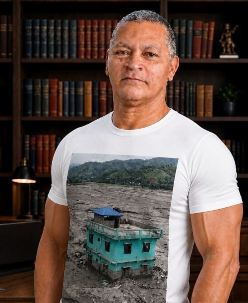 A casa que resistiu à cheia no Nepal: Por Wilson Aquino
