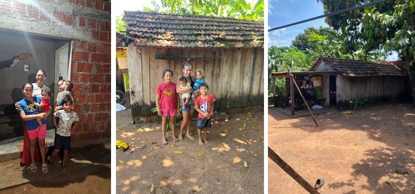Ação liderada por integrante da Pastoral da Criança mobiliza comunidade e ajuda família a conquistar uma casa digna