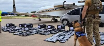 Secretaria Antidrogas apreende 1,2 tonelada de “maconha premium”