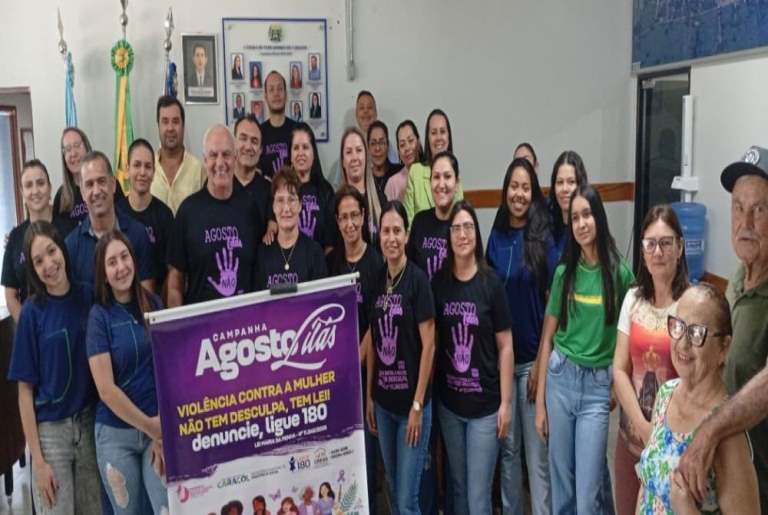 Encerramento do Agosto Lilás em Caracol reúne autoridades e reforça a luta pelo combate à violência contra a mulher
