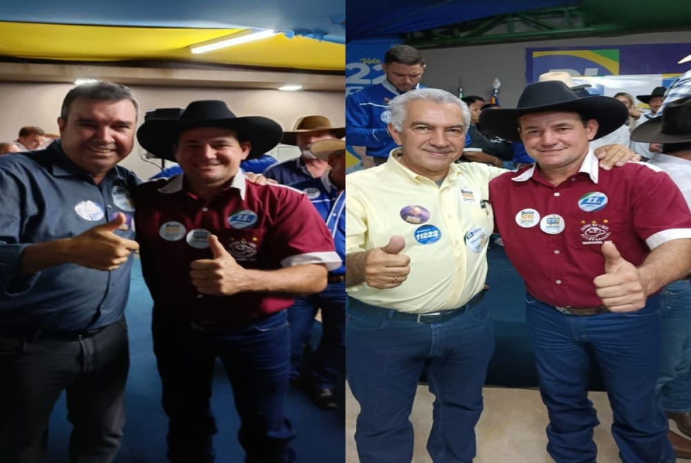 Vice-prefeito Preguinho representa o Clube do Laço Retiro Caracol em evento na Capital e reforça parcerias para o município