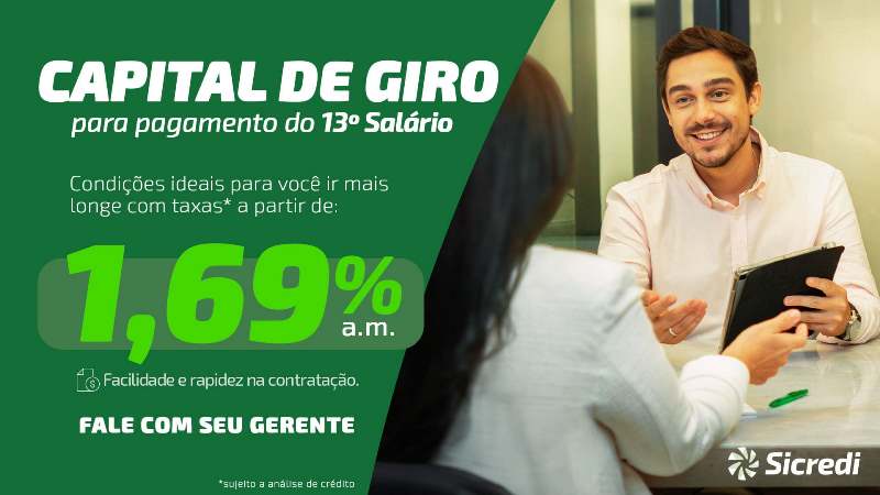 Crédito pode ajudar empresas a reforçar o caixa e se preparar para o fim do ano