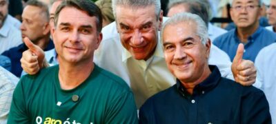 Reeleito para o 9º mandato, Paulo Corrêa reforça campanha de Flávio Bolsonaro em MS