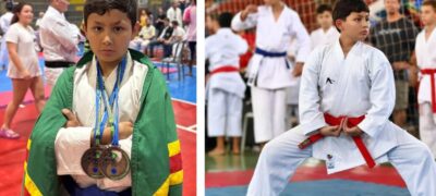 Jovem talento de Bela Vista, Joaquim Cunha Pedrosa se destaca no karatê e já soma oito medalhas